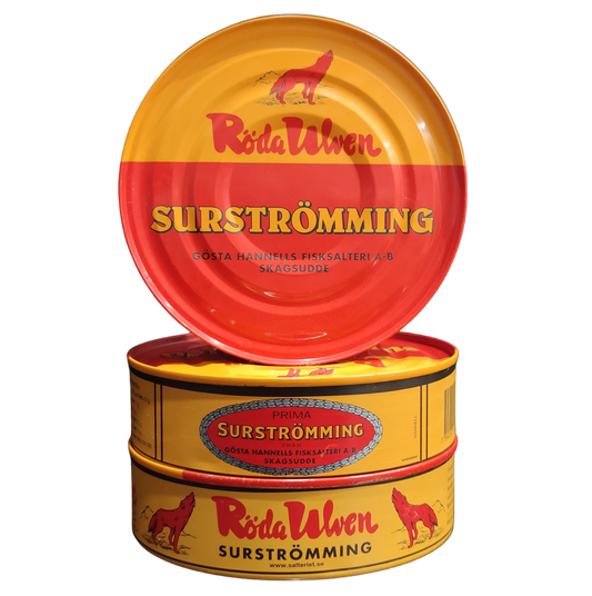 Surstromming - Röda Ulven (Lot de 3 boites)