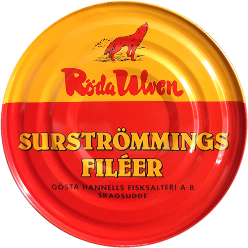 Surstromming Fileer / Filets - Röda Ulven
