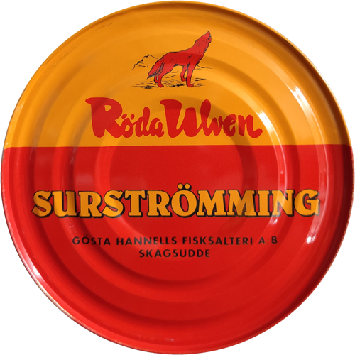 Surströmming Röda Ulven – Hareng fermenté suédois authentique